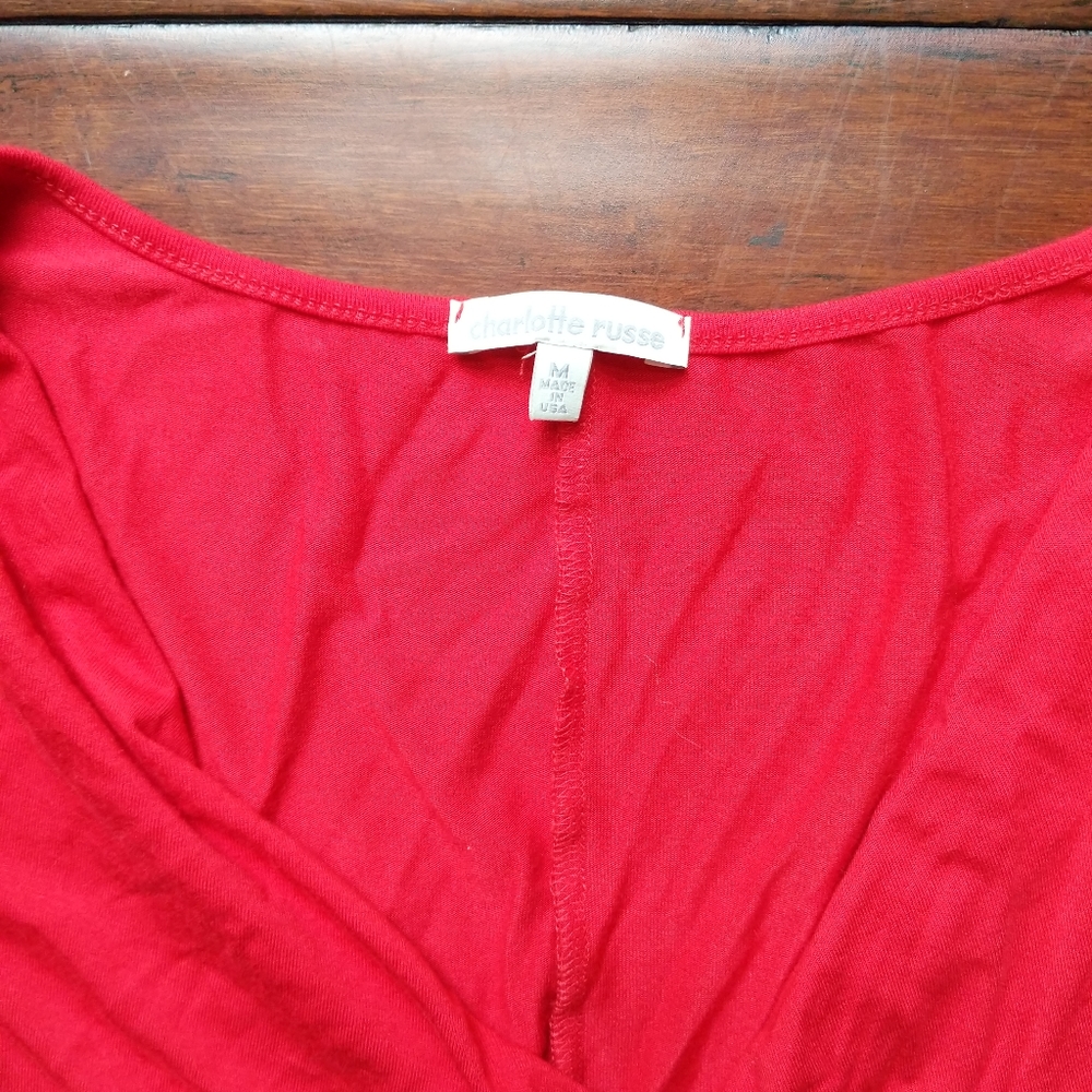 Red Skater Fit Flare Dress - Picture 2 of 5